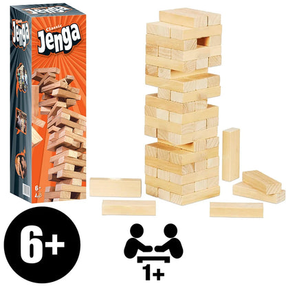 Jenga Classic Game - Fun Family Entertainment & Education