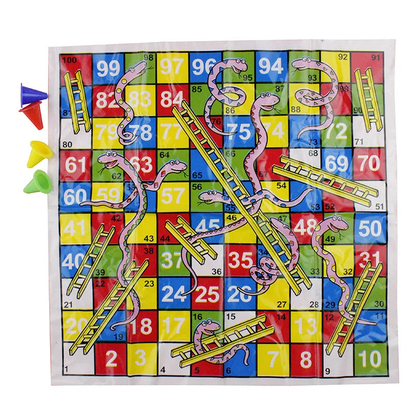 Snakes and Ladders: The Ultimate Family Fun Game