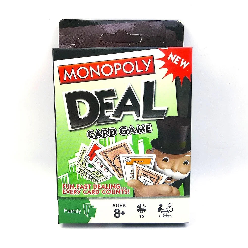 Monopoly Deal Card Game - Fun for Kids & Family Nights!