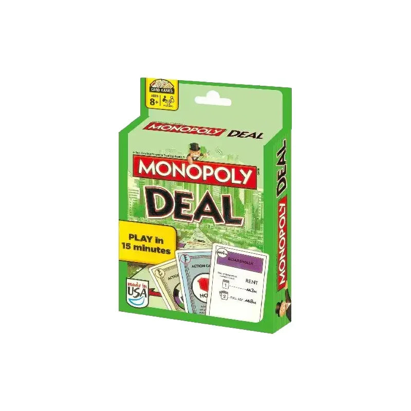 Monopoly Deal Card Game - Fun for Kids & Family Nights!